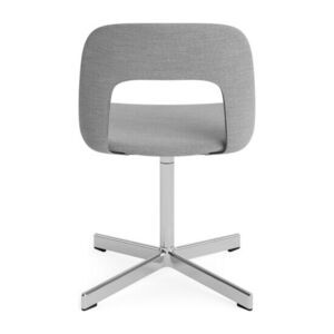 Hay - Layout Chair 134 Poleret aluminium 4-stjernet drejefod Standard glider