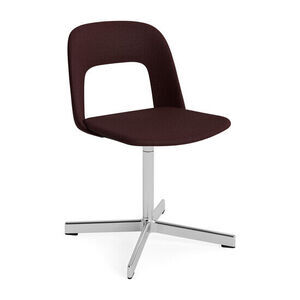 Hay - Layout Chair 134 Poleret aluminium 4-stjernet drejefod Standard glider