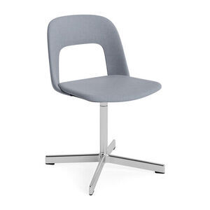 Hay - Layout Chair 134 Poleret aluminium 4-stjernet drejefod Standard glider