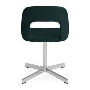 Hay - Layout Chair 134 Poleret aluminium 4-stjernet drejefod Standard glider