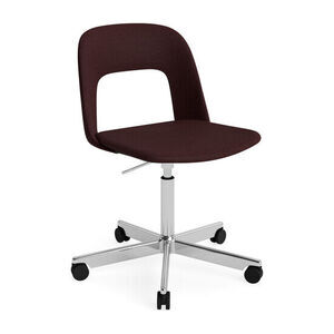 Hay - Layout Chair 144 Poleret aluminium 5-stjernet drejestol Gaslift Hjulbase