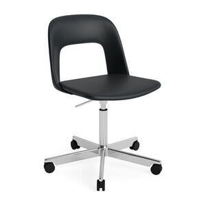 Hay - Layout Chair 144 Poleret aluminium 5-stjernet drejestol Gaslift Hjulbase