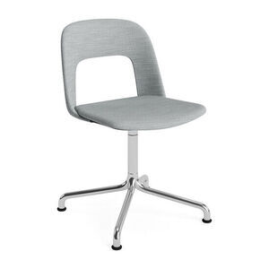 Hay - Layout Chair 154 Poleret aluminium 4-stjernet drejelig buefod Standard glider