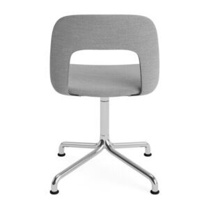 Hay - Layout Chair 154 Poleret aluminium 4-stjernet drejelig buefod Standard glider