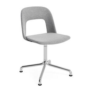 Hay - Layout Chair 154 Poleret aluminium 4-stjernet drejelig buefod Standard glider