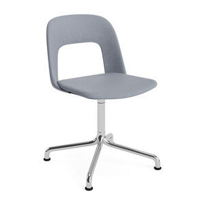 Hay - Layout Chair 154 Poleret aluminium 4-stjernet drejelig buefod Standard glider