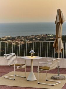Hay - Palissade Cantilever Armchair - Cream white