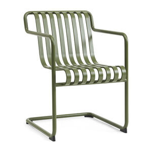 Hay - Palissade Cantilever Dining Armchair - Olive