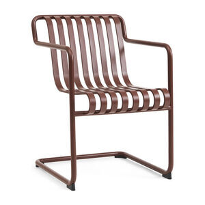 Hay - Palissade Cantilever Dining Armchair - Iron red