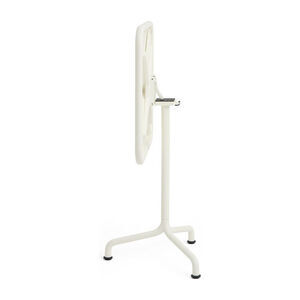Hay - Deville Table Cream white powder coated aluminium frame - Cream white
