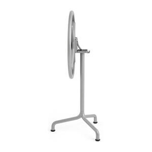 Hay - Deville Table Silver grey powder coated aluminium frame - Silver grey