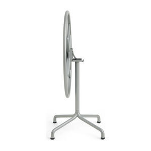 Hay - Deville Table Silver grey powder coated aluminium frame - Silver grey