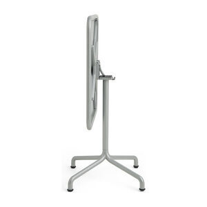Hay - Deville Table Silver grey powder coated aluminium frame - Silver grey