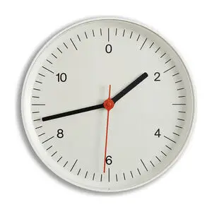 Hay - Wall Clock (Recycled) - White