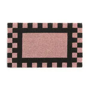 Hay - Coco Tufted Door Mat - Soft pink frame