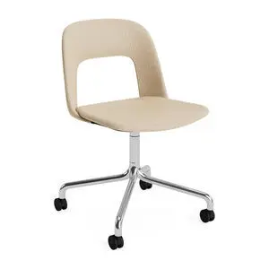 Hay - Layout Chair 164 Poleret aluminium 4-stjernet drejelig bue Hjulbase