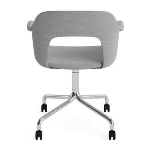 Hay - Layout Lænestol 264 Poleret aluminium 4-stjernet drejelig bue Hjulbase