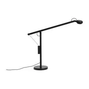 Hay - Fifty-Fifty skrivebordslampe - Blød sort