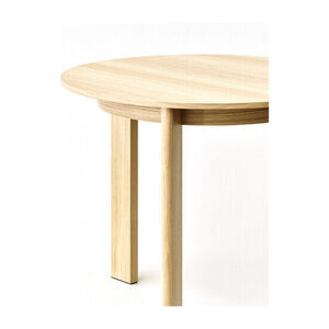 Hay - Chisel 20 rund bord med 3 ben, lakeret eg, justerbare glidere
