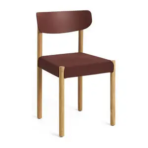 Hay - Pack Chair 11 Olieret massiv eg 4-benet fod Standard glider - Skrog rød