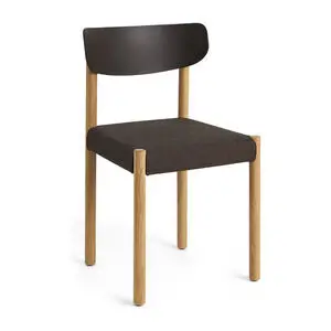 Hay - Pack Chair 11 Olieret massiv eg 4-benet fod Standard glider - Grafitbrun