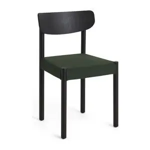 Hay - Pack Chair 11 Jern sortlakeret massiv eg 4-benet fod Standard glider - Jernsort