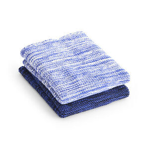Hay - Melange Dish Cloth - Electric blue