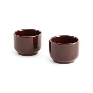 Hay - Barro Teacup - Burgundy