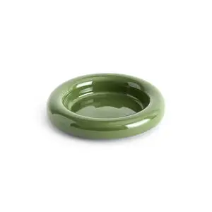 Hay - Barro Bottle Coaster/Round Dish - Green