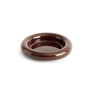 Hay - Barro Bottle Coaster/Round Dish - Burgundy