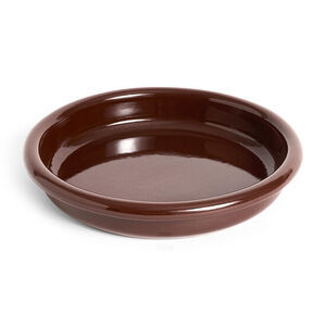 Hay - Barro Round Dish - Burgundy