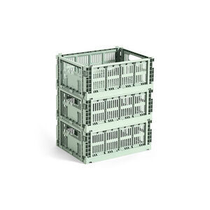 Hay - HAY Colour Crate Set - Sage green