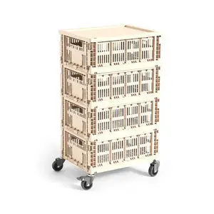 Hay - HAY Colour Crate Set - Powder