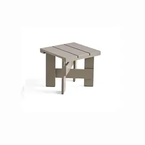 HAY Crate Low Table - London Fog - Lakeret fyrretræ / Lacquered pinewood