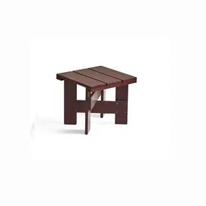 HAY Crate Low Table - Iron red - Lakeret fyrretræ / Lacquered pinewood