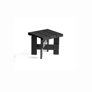 HAY Crate Low Table - Black - Lakeret fyrretræ / Lacquered pinewood