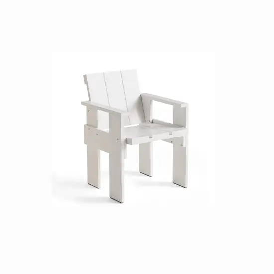 HAY Crate Dining Chair - White - Lakeret fyrretræ / Lacquered pinewood