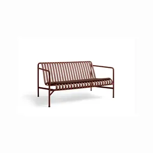 HAY havesofa - Palissade lounge sofa - Rød - Iron red