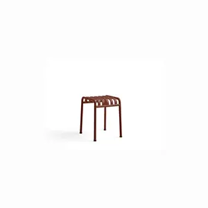 HAY haveskammel - Palissade skammel Rød / Iron red - Stool