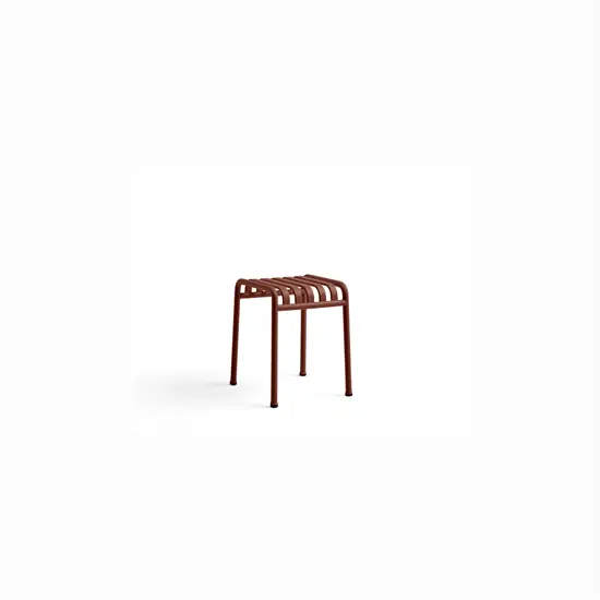 HAY haveskammel - Palissade skammel Rød / Iron red - Stool