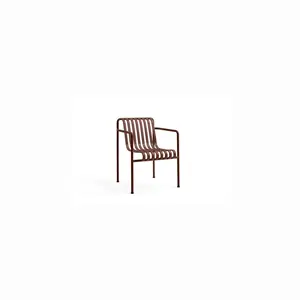 HAY havestol - Palissade spisebordsstol - Rød - Iron Red - Dining arm chair