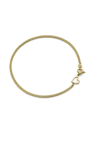 Jukserei - Heart bracelet - Armbånd - Guld