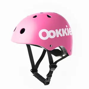 Ookkie - Cykelhjelm til børn - Pink