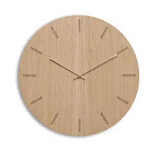 Hemverk - Vægur - Light Oak - Eg/Kobber - Ø38 cm