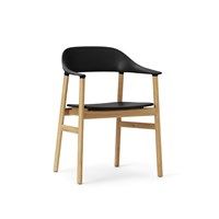 Normann Copenhagen - Stol - Herit Armchair - Eg/Sort