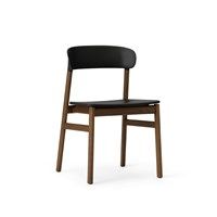 Normann Copenhagen - Stol - Herit Chair - Røget Eg/Sort