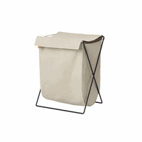Ferm Living - Vasketøjskurv - Herman Laundry Stand - Sort
