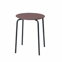 Ferm Living - "Herman" stol - Bordeaux/mørke blå