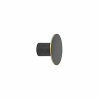 Ferm Living - Knage - Sort/Brass - Small
