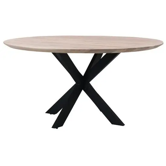 House Of Sander - Rundt café-/barbord i massiv eg Ø100 cm, valgfri farve (model: Boston)